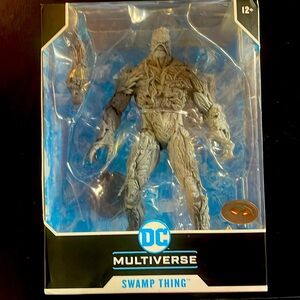 McFarlane Platinum Ed. - DC Multiverse Swamp Thing Mega Action Figure.